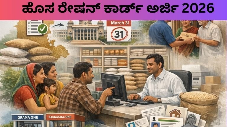 ಹೊಸ ರೇಷನ್ ಕಾರ್ಡ್