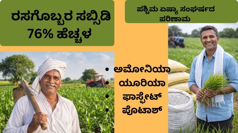 ರಸಗೊಬ್ಬರ ಸಬ್ಸಿಡಿ